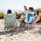Smooth Motion Beach Rocker - Choice 712 - Patented Spring-Action Rocking Chair for Camping Detail