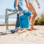 Smooth Motion Beach Rocker - Choice 712 - Patented Spring-Action Rocking Chair for Camping Detail