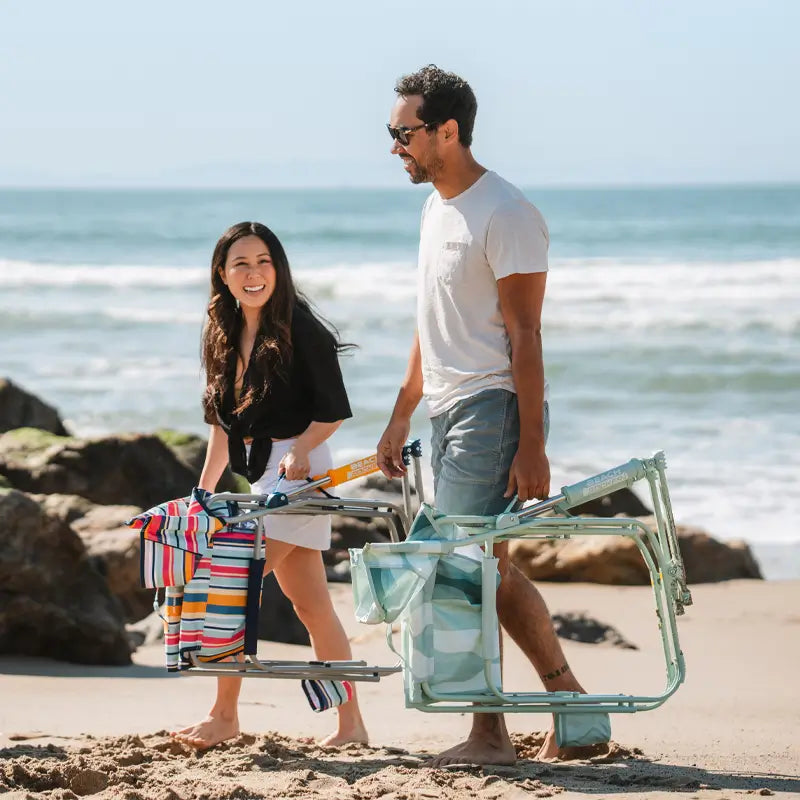 Smooth Motion Beach Rocker - Choice 712 - Patented Spring-Action Rocking Chair for Camping Detail