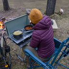 Patented Spring-Action BreezeRocker - Choice 504 - Patented Spring-Action Rocking Chair for Camping Detail