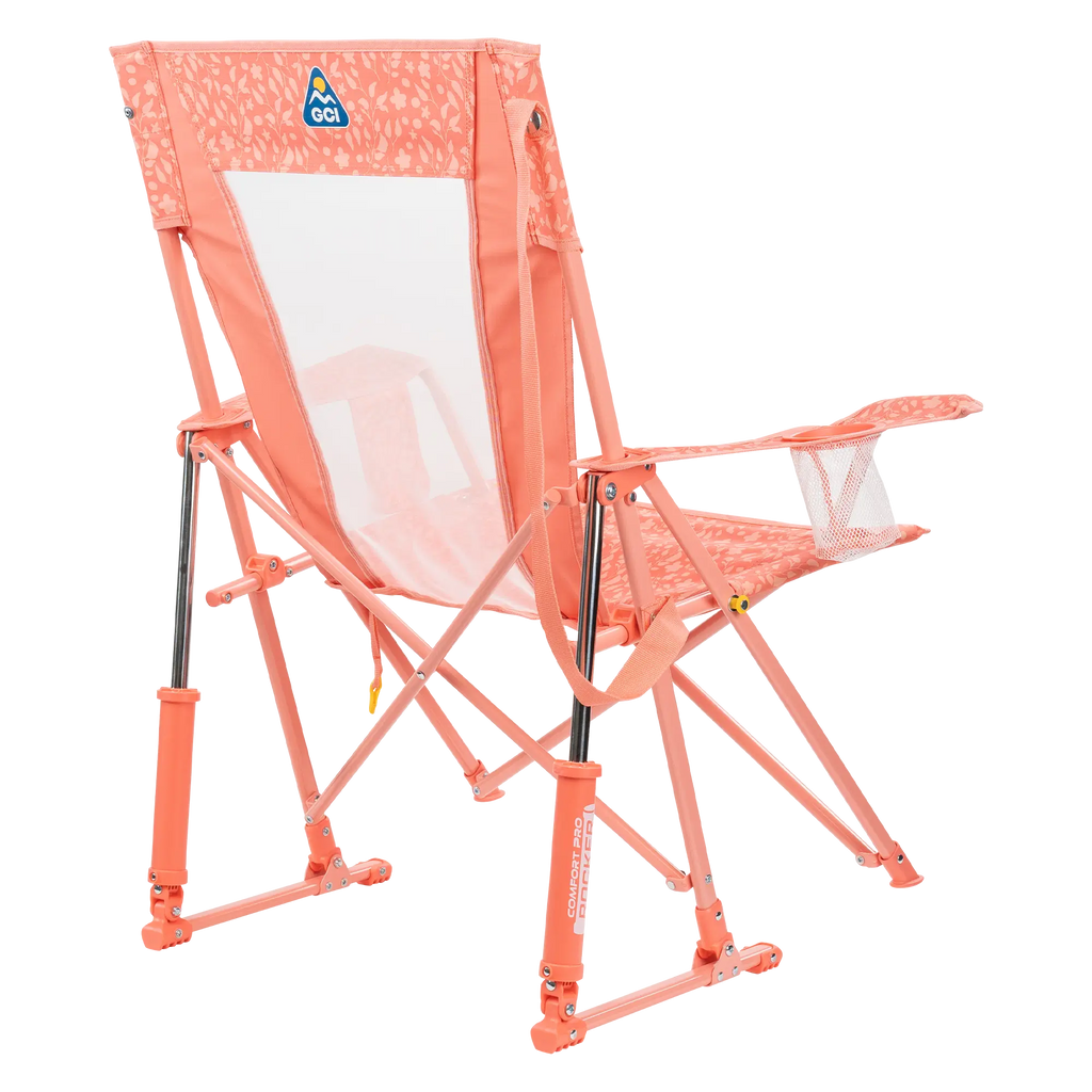 Heavy-Duty Freestyle Comfort Pro Rocker - Choice 375 - RoadTrip Rocker Smooth Motion Camp Chair Detail