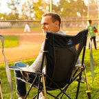 Heavy-Duty Freestyle Comfort Pro Rocker - Choice 375 - RoadTrip Rocker Smooth Motion Camp Chair Detail