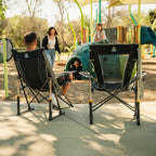 Heavy-Duty Freestyle Comfort Pro Rocker - Choice 375 - RoadTrip Rocker Smooth Motion Camp Chair Detail