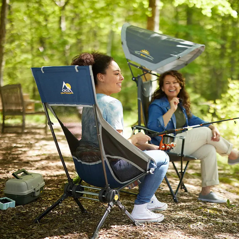 Heavy-Duty Freestyle ComPack Rocker - Choice 980 - Freestyle Rocker Portable Outdoor Folding Chair Detail