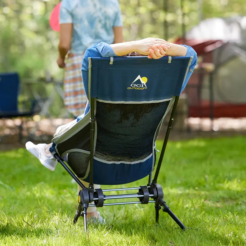 Heavy-Duty Freestyle ComPack Rocker - Choice 980 - Freestyle Rocker Portable Outdoor Folding Chair Detail