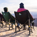 Luxury Camp Puff Rocker - Choice 731 - Patented Spring-Action Rocking Chair for Camping Detail