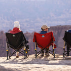 Luxury Camp Puff Rocker - Choice 731 - Patented Spring-Action Rocking Chair for Camping Detail
