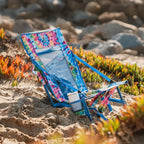 Rust-Resistant Aluminum Everywhere Chair 2 - Choice 656 - Multi-Position Outdoor Beach Chair with Pillow Detail