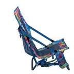 Rust-Resistant Aluminum Everywhere Chair 2 - Choice 656 - Multi-Position Outdoor Beach Chair with Pillow Detail