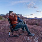 Patented Spring-Action FirePit Rocker - Choice 737 - Patented Spring-Action Rocking Chair for Camping Detail