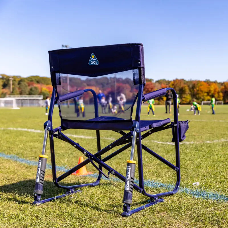 Patented Spring-Action Freestyle Rocker Elite - Choice 460 - RoadTrip Rocker Smooth Motion Camp Chair Detail