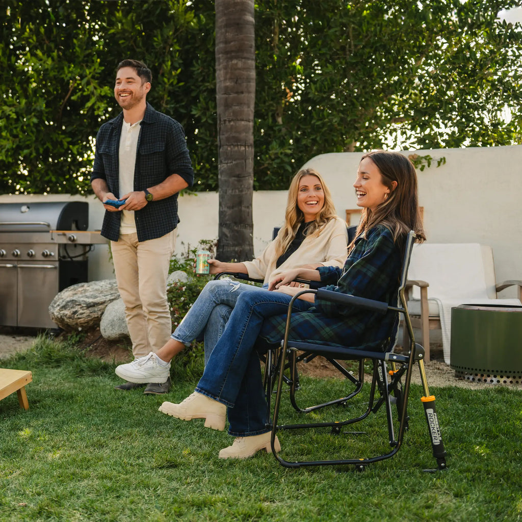 Luxury Camp Freestyle Rocker - Choice 711 - Freestyle Rocker Portable Outdoor Folding Chair Detail