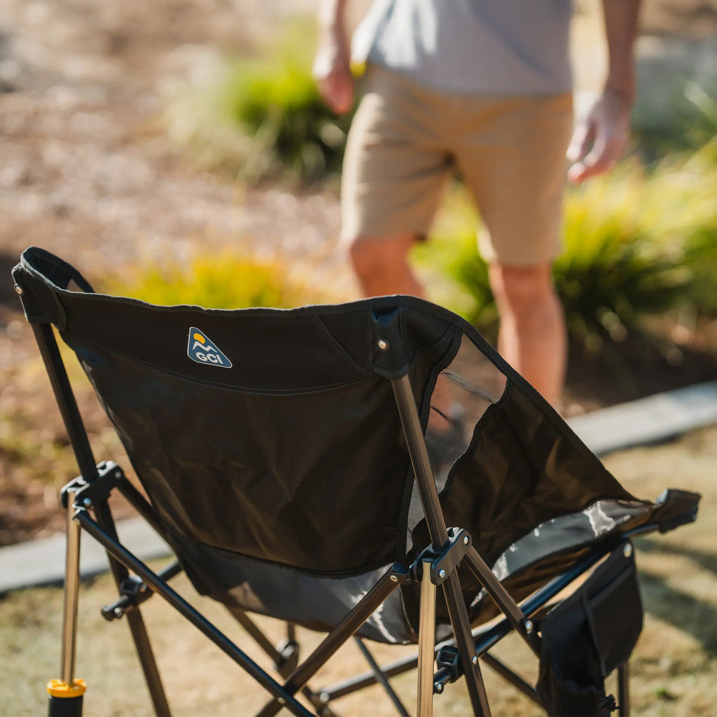 Heavy-Duty Freestyle Pod Rocker Elite - Choice 832 - RoadTrip Rocker Smooth Motion Camp Chair Detail