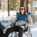 Smooth Motion RoadTrip Rocker - Choice 855 - Patented Spring-Action Rocking Chair for Camping Detail