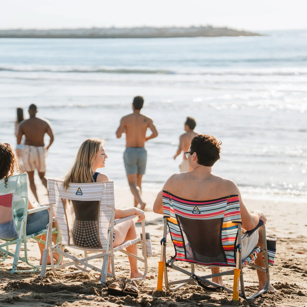Smooth Motion Beach Rocker - Choice 712 - Patented Spring-Action Rocking Chair for Camping Detail