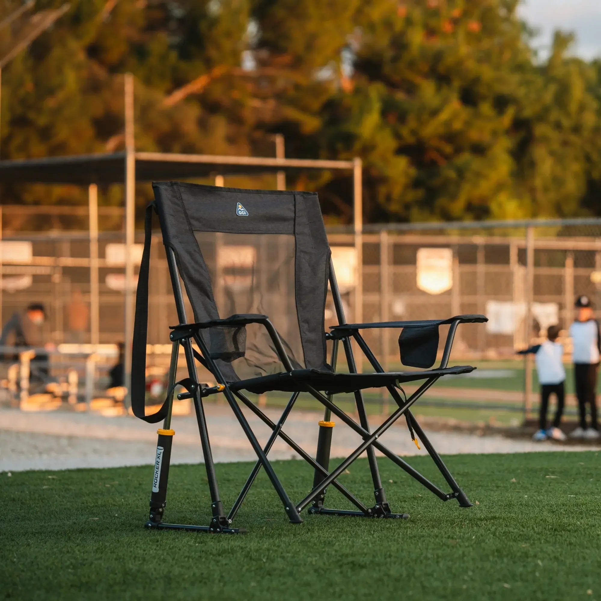 Premium All-Weather Comfort Pro Rocker XL - Choice 107 - RoadTrip Rocker Smooth Motion Camp Chair Detail