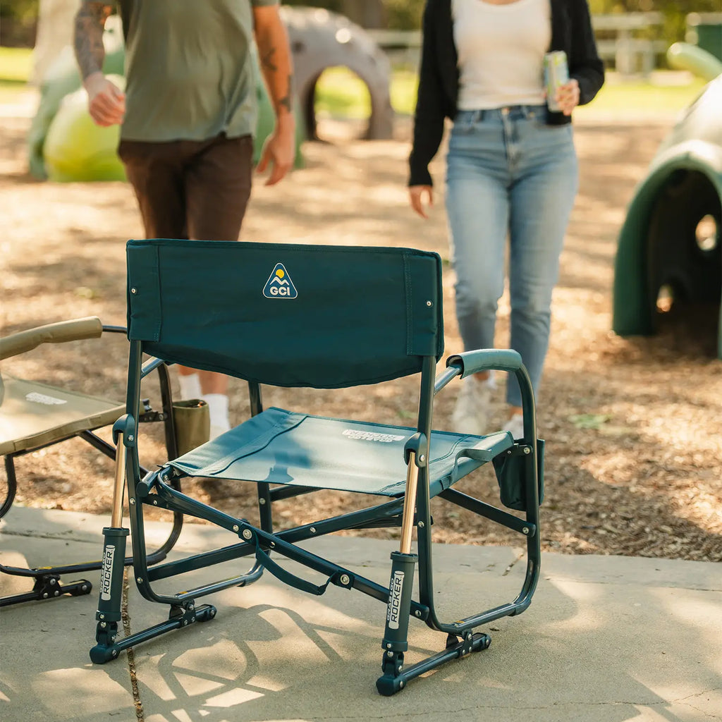 Luxury Camp Grab & Go Rocker - Choice 551 - Freestyle Rocker Portable Outdoor Folding Chair Detail