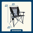 Ultra-Compact Eazy Chair - Choice 976 - Space-Saving Micro-Folding Chair for Backpacking Detail