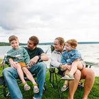 Heavy-Duty Freestyle Kickback Rocker - Choice 345 - RoadTrip Rocker Smooth Motion Camp Chair Detail