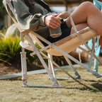 Heavy-Duty Freestyle Kickback Rocker - Choice 345 - RoadTrip Rocker Smooth Motion Camp Chair Detail