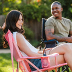 Heavy-Duty Freestyle Kickback Rocker - Choice 345 - RoadTrip Rocker Smooth Motion Camp Chair Detail