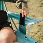 Heavy-Duty Freestyle Kickback Rocker - Choice 345 - RoadTrip Rocker Smooth Motion Camp Chair Detail