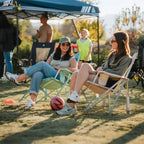 Heavy-Duty Freestyle Kickback Rocker - Choice 345 - RoadTrip Rocker Smooth Motion Camp Chair Detail