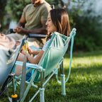 Heavy-Duty Freestyle Kickback Rocker - Choice 345 - RoadTrip Rocker Smooth Motion Camp Chair Detail