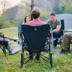 Heavy-Duty Freestyle Kickback Rocker - Choice 345 - RoadTrip Rocker Smooth Motion Camp Chair Detail