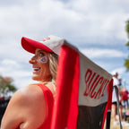Smooth Motion College Comfort Pro Rocker - Ohio State Buckeyes - Choice 676 - Freestyle Rocker Portable Outdoor Folding Chair Detail