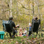 Smooth Motion RoadTrip Rocker - Choice 855 - Patented Spring-Action Rocking Chair for Camping Detail