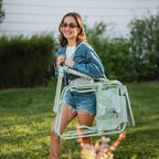 Luxury Camp Stowaway Rocker - Choice 794 - Freestyle Rocker Portable Outdoor Folding Chair Detail