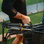 Smooth Motion Tandem Rocker - Choice 227 - Freestyle Rocker Portable Outdoor Folding Chair Detail