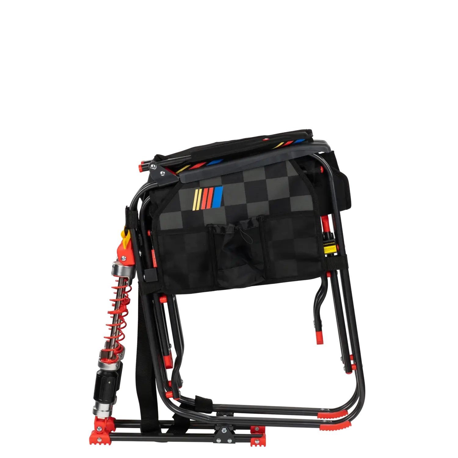 Heavy-Duty Freestyle Adjustable Rocker - NASCAR - Choice 899 - Patented Spring-Action Rocking Chair for Camping Detail