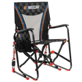 Heavy-Duty Freestyle Adjustable Rocker - NASCAR - Choice 899 - Patented Spring-Action Rocking Chair for Camping - Default Title