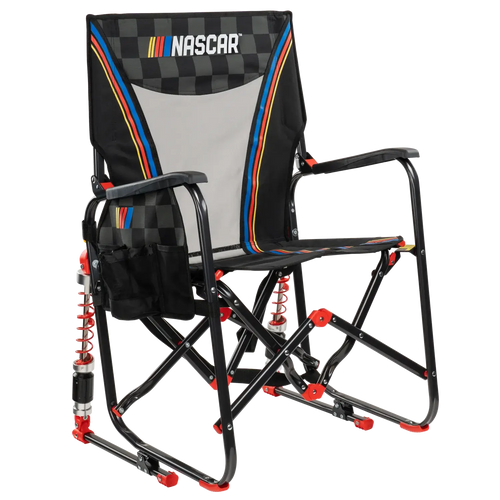 Heavy-Duty Freestyle Adjustable Rocker - NASCAR - Choice 899 - Patented Spring-Action Rocking Chair for Camping - Default Title