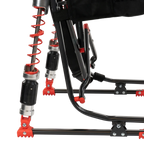 Heavy-Duty Freestyle Adjustable Rocker - NASCAR - Choice 899 - Patented Spring-Action Rocking Chair for Camping Detail