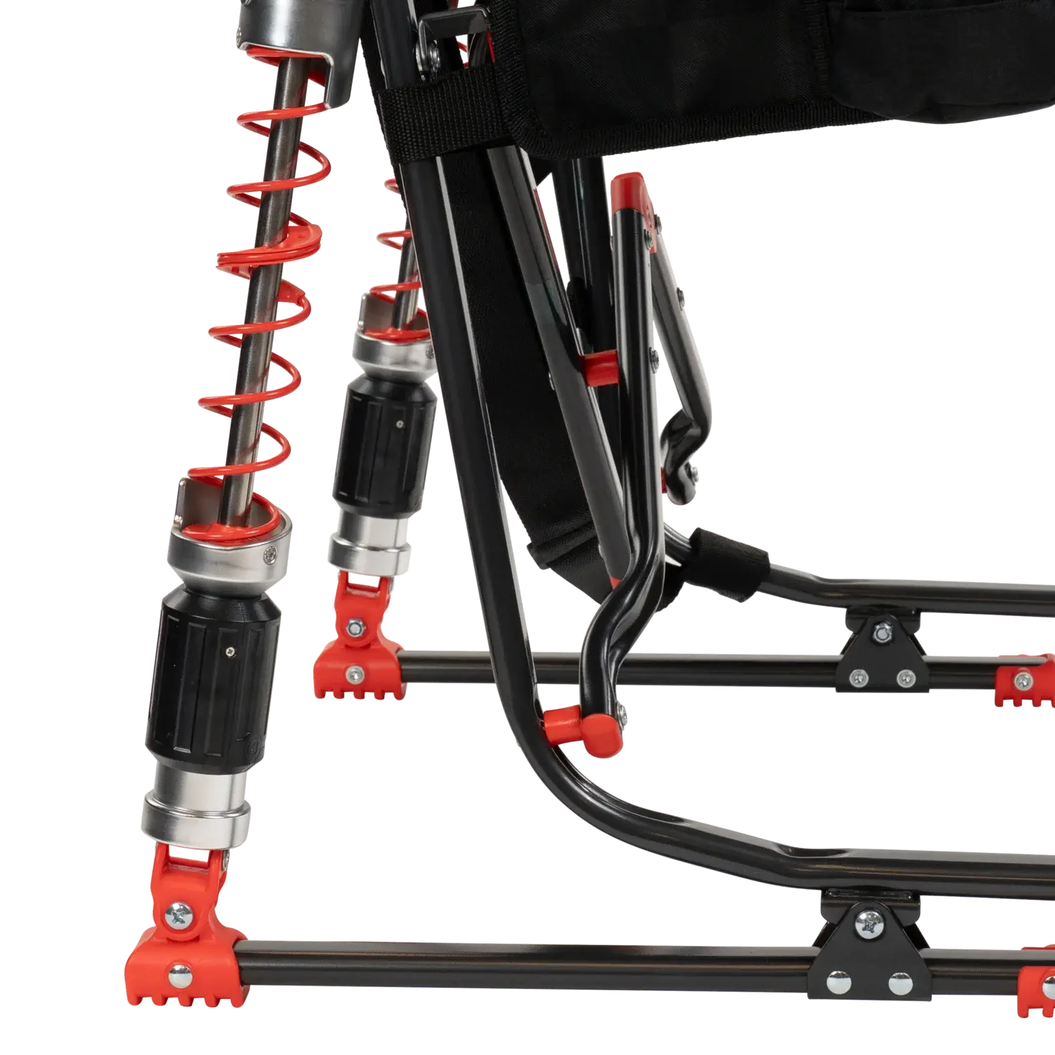Heavy-Duty Freestyle Adjustable Rocker - NASCAR - Choice 899 - Patented Spring-Action Rocking Chair for Camping Detail