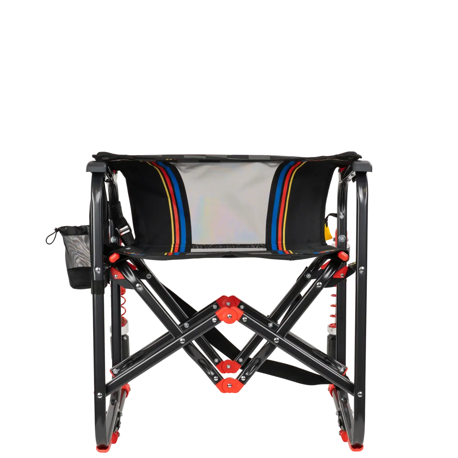 Heavy-Duty Freestyle Adjustable Rocker - NASCAR - Choice 899 - Patented Spring-Action Rocking Chair for Camping Detail