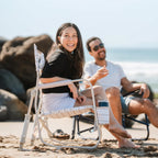 Smooth Motion Beach Rocker - Choice 712 - Patented Spring-Action Rocking Chair for Camping Detail