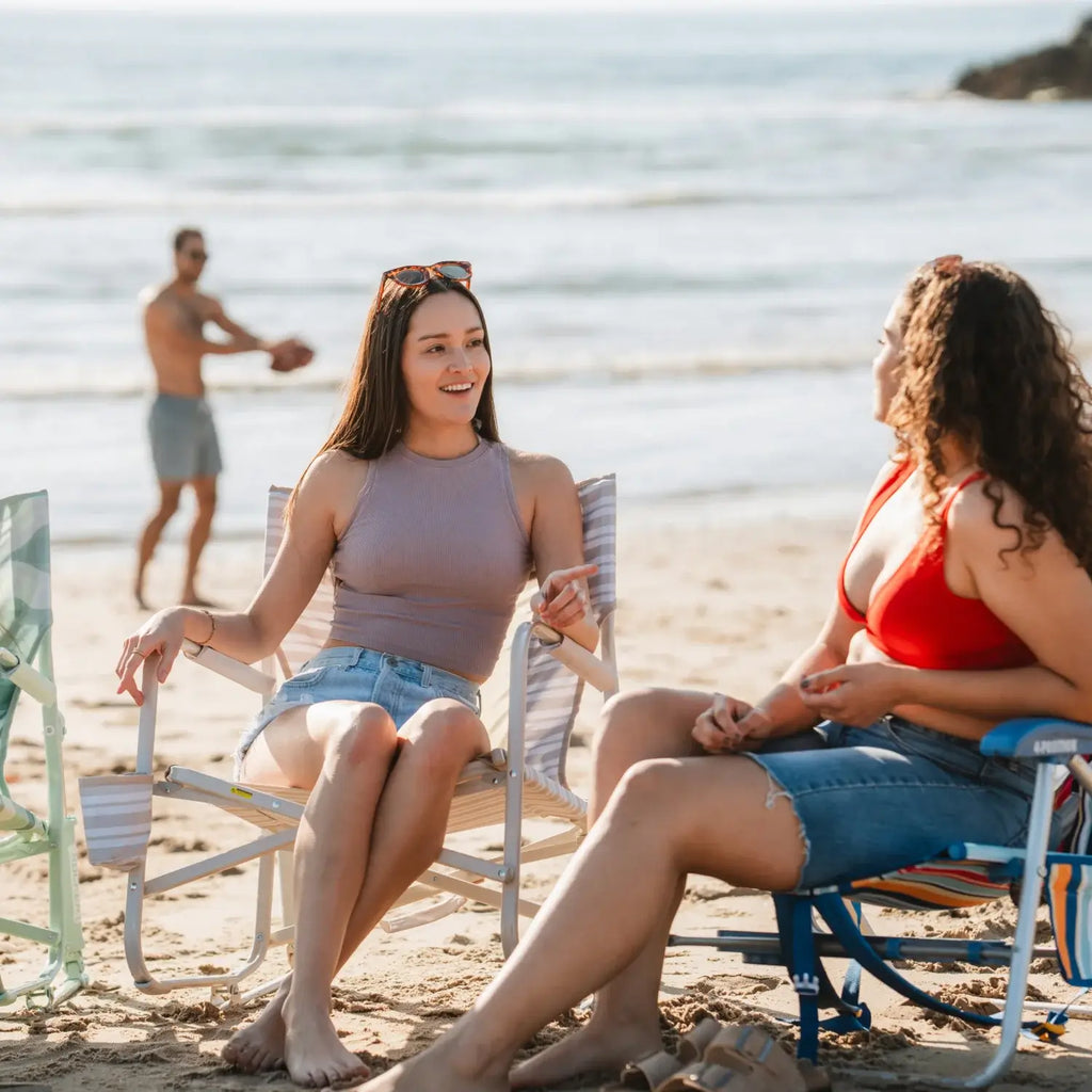 Smooth Motion Beach Rocker - Choice 712 - Patented Spring-Action Rocking Chair for Camping Detail