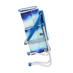 Backpack Travel Bi-Fold Beach Chair - Choice 601 - Low-Profile Reclining Beach Chair with Backpack Straps Detail