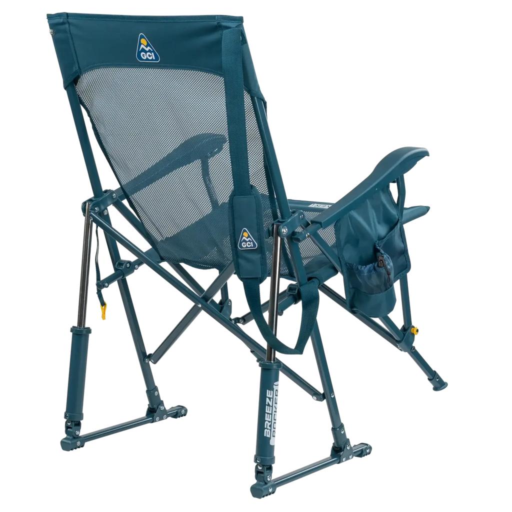 Patented Spring-Action BreezeRocker - Choice 504 - Patented Spring-Action Rocking Chair for Camping Detail