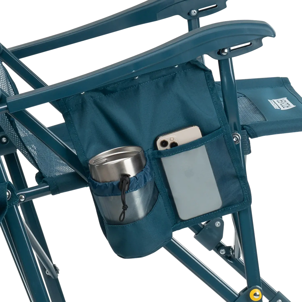Patented Spring-Action BreezeRocker - Choice 504 - Patented Spring-Action Rocking Chair for Camping Detail