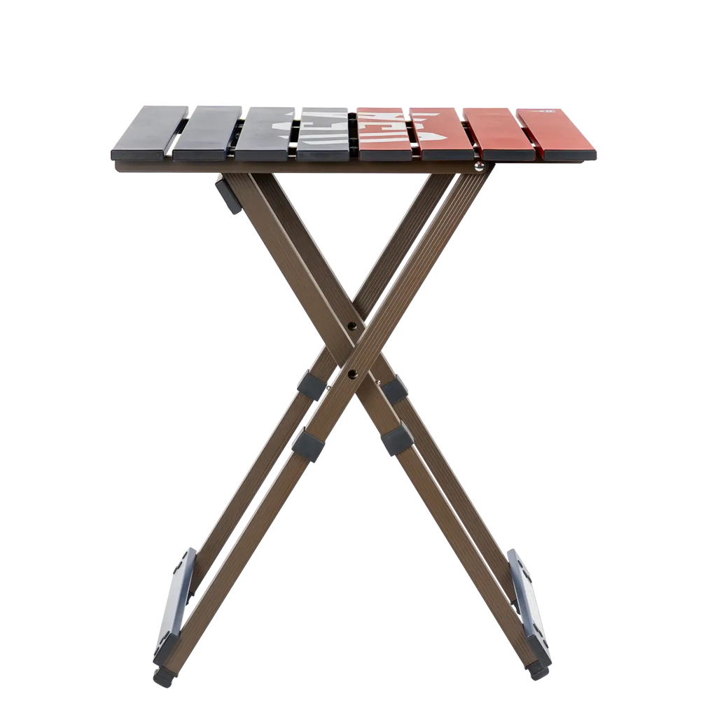 Multi-Functional Cook Compact Camp Table 20 - USA Anniversary Deluxe - Choice 757 - Portable Camping Table with Heat-Resistant Countertop Detail