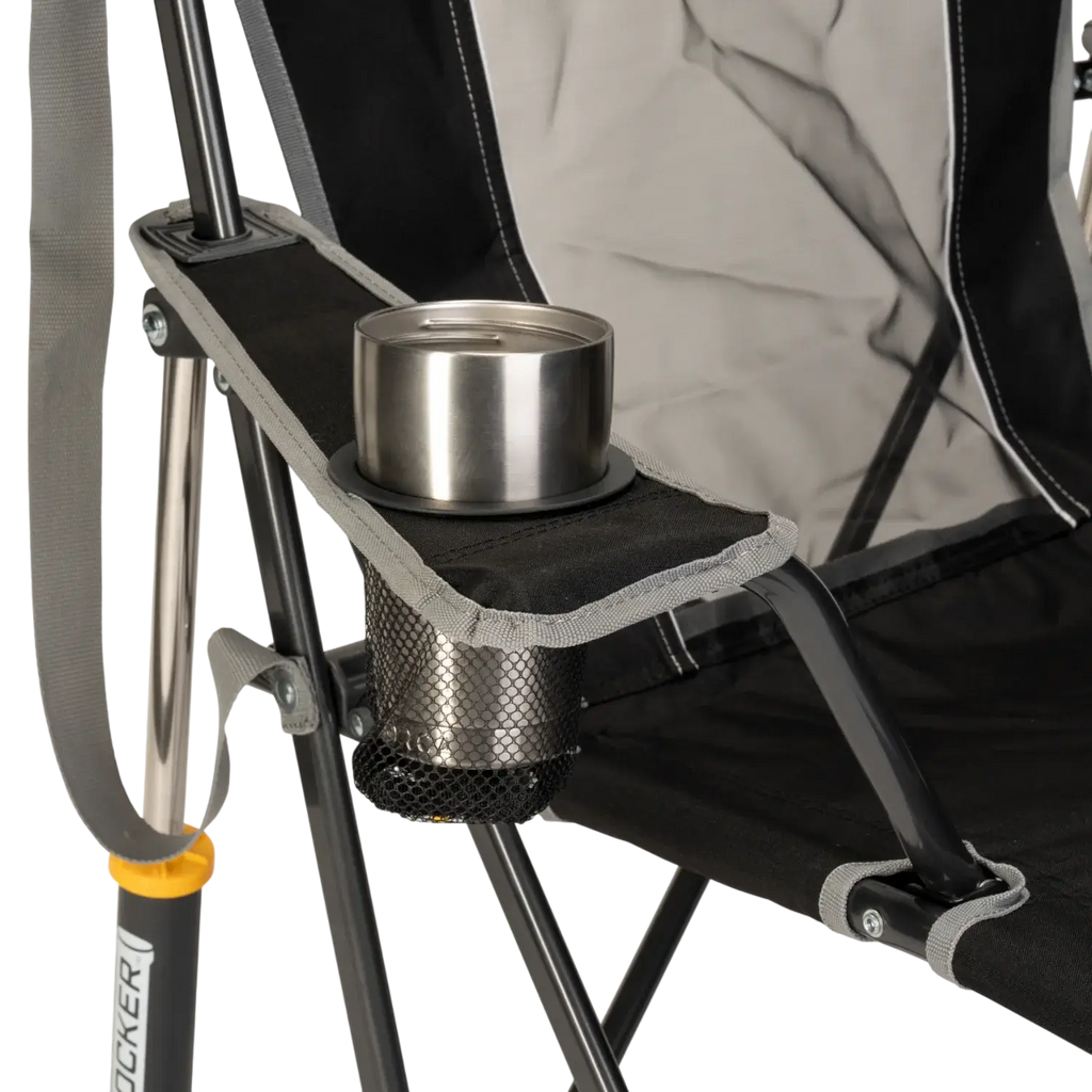 Heavy-Duty Freestyle Comfort Pro Rocker - Choice 375 - RoadTrip Rocker Smooth Motion Camp Chair Detail