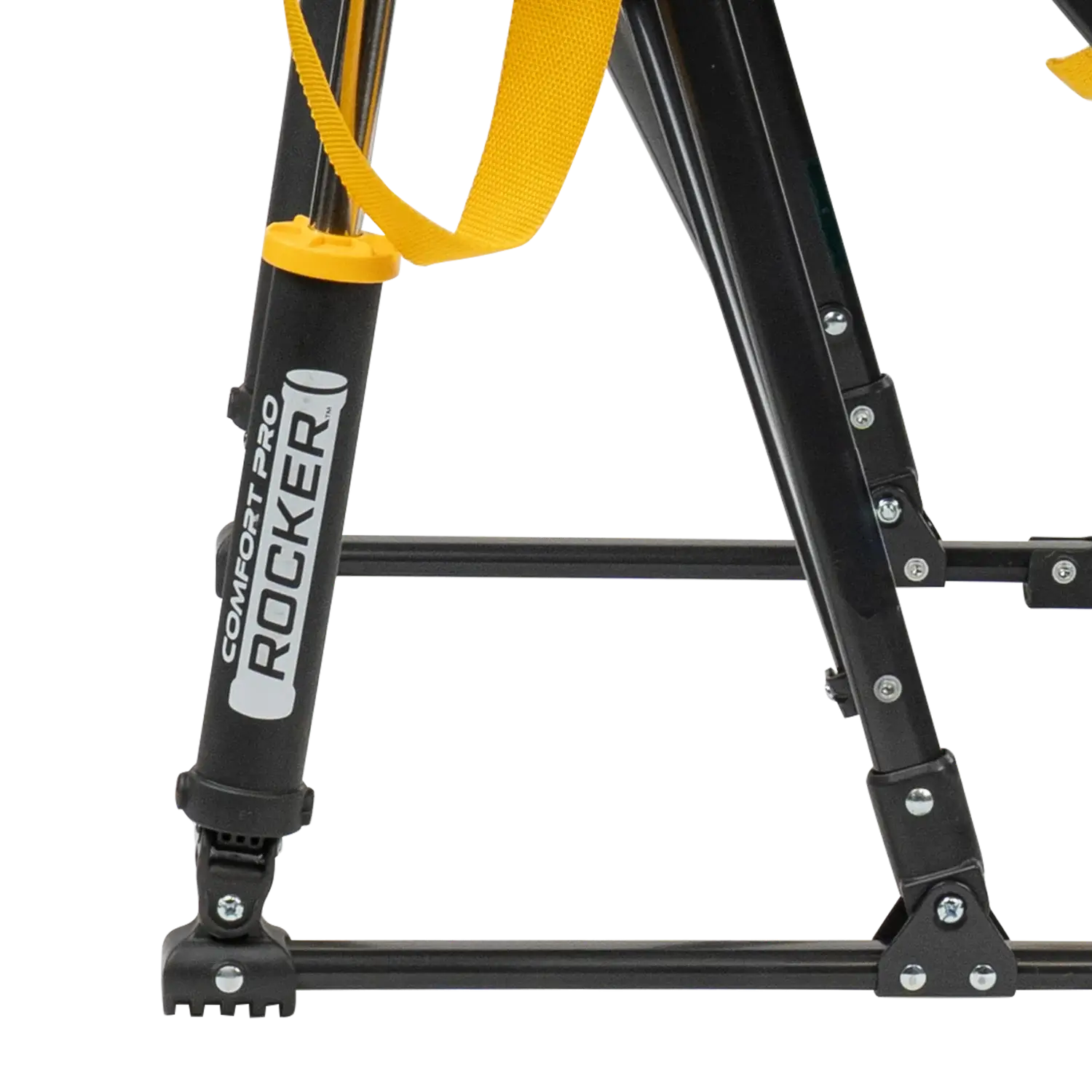 Heavy-Duty Freestyle College Comfort Pro Rocker - Iowa Hawkeyes - Choice 249 - Freestyle Rocker Portable Outdoor Folding Chair Detail
