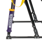 Patented Spring-Action College Comfort Pro Rocker - LSU Tigers - Choice 880 - Freestyle Rocker Portable Outdoor Folding Chair Detail