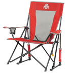 Smooth Motion College Comfort Pro Rocker - Ohio State Buckeyes - Choice 676 - Freestyle Rocker Portable Outdoor Folding Chair Detail