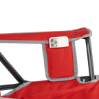 Smooth Motion College Comfort Pro Rocker - Ohio State Buckeyes - Choice 676 - Freestyle Rocker Portable Outdoor Folding Chair Detail